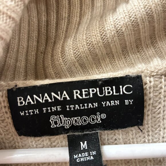 Banana Republic - Italian Wool Knit Turtleneck - Picture 3 of 3